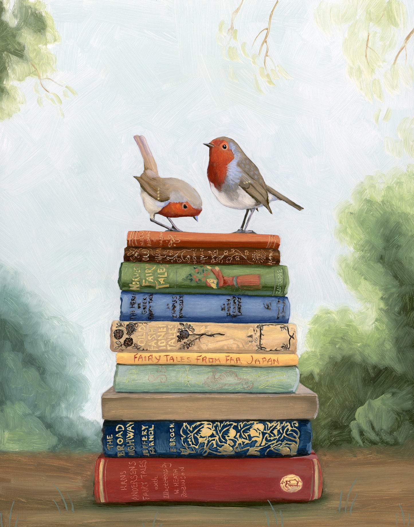 Fairy Tales - 11x14 Original Oil Painting