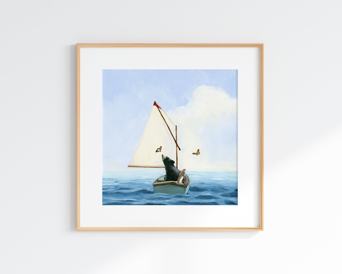 Bear and Rabbit Sailing (8x8)