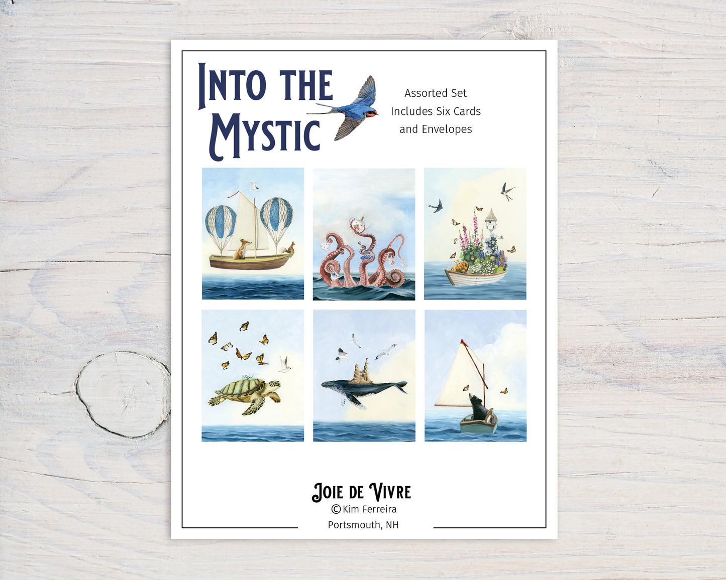 Ocean Assortment Box Set (6 Notecards)