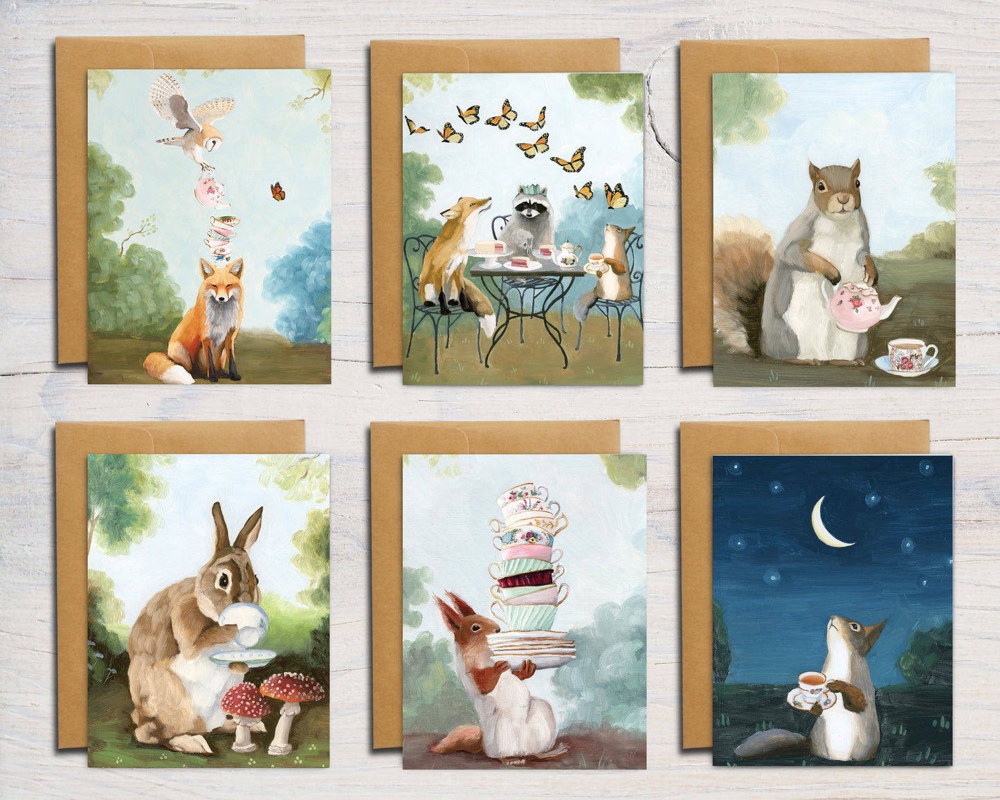 Tea Time Box Set (6 Notecards)