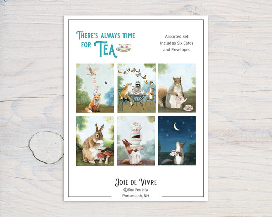 Tea Time Box Set (6 Notecards)