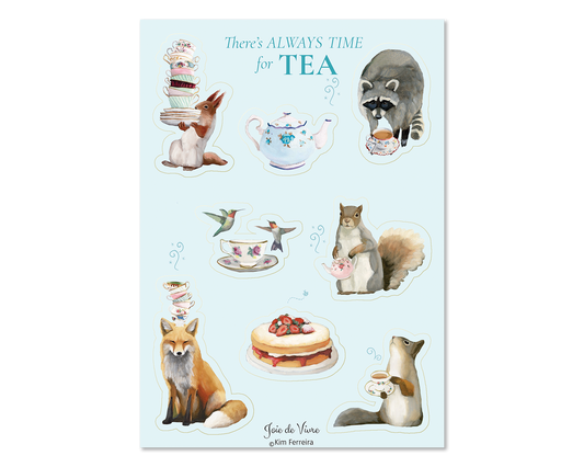 Tea Time Sticker Sheet