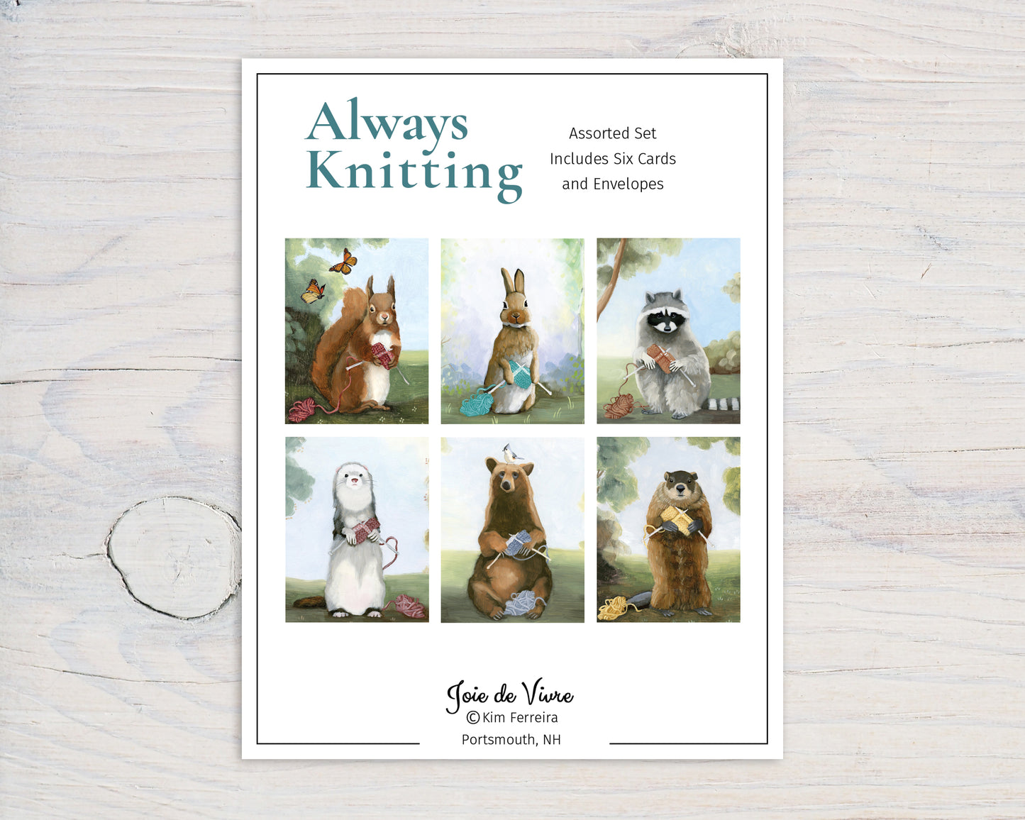 Always Knitting Box Set (6 Notecards)