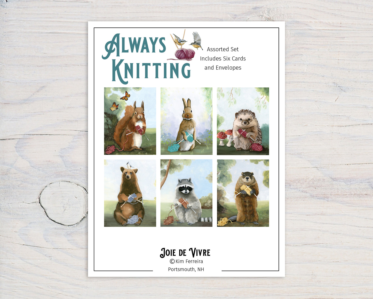 Always Knitting Box Set (6 Notecards)