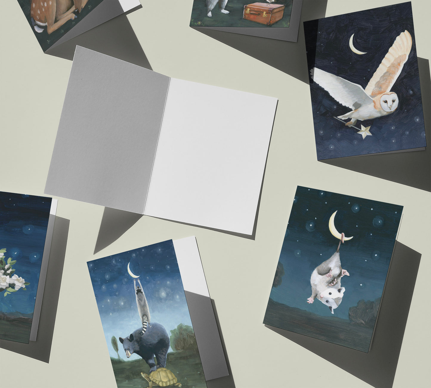 Crescent Moon Box Set (6 Notecards)