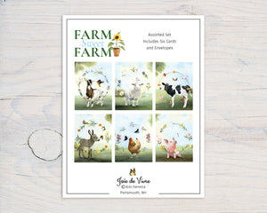 NEW! Farm Sweet Farm - Box Set of Notecards
