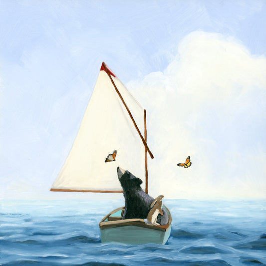 Bear and Rabbit Sailing (8x8)