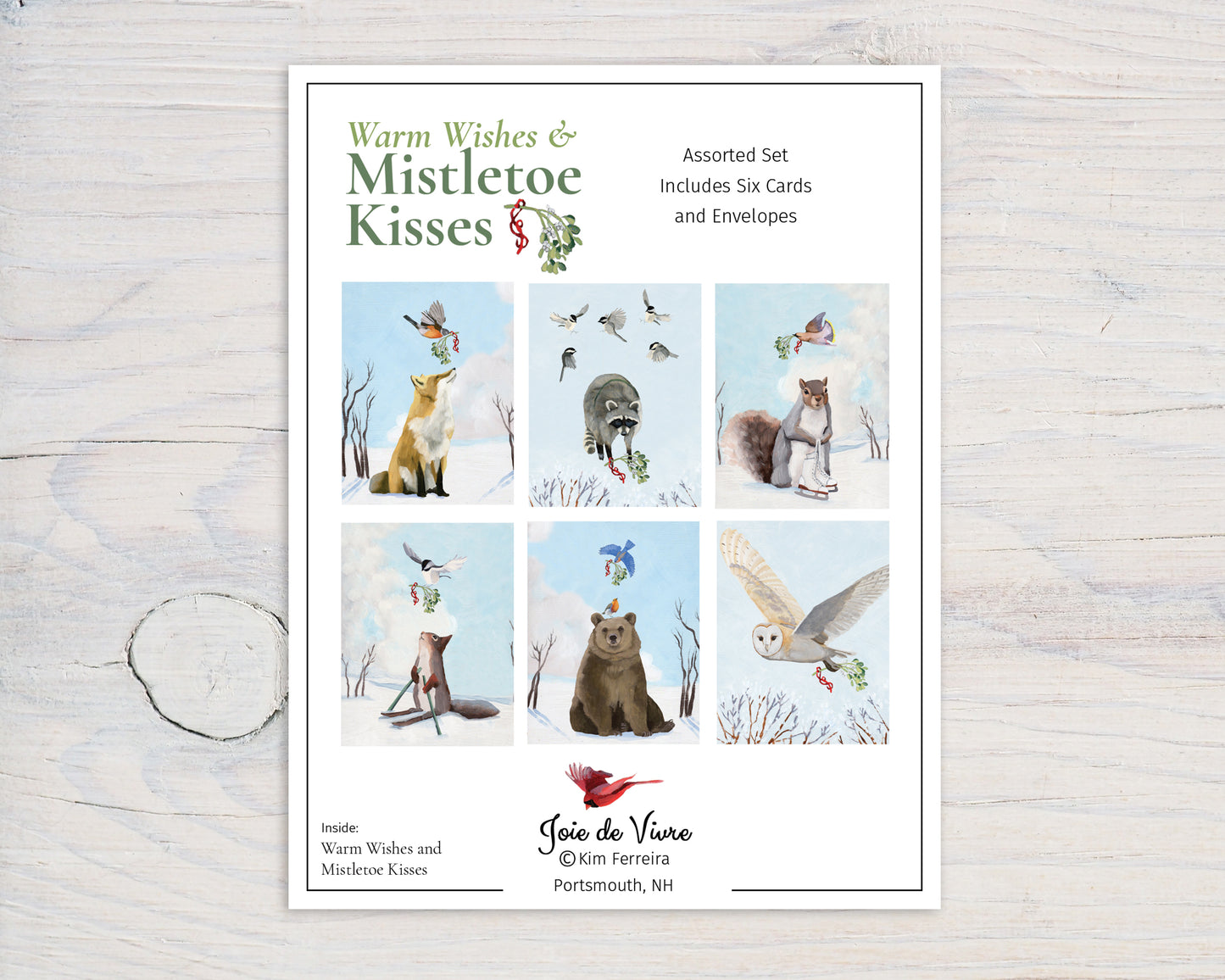 Mistletoe - Box Set of Holiday Cards