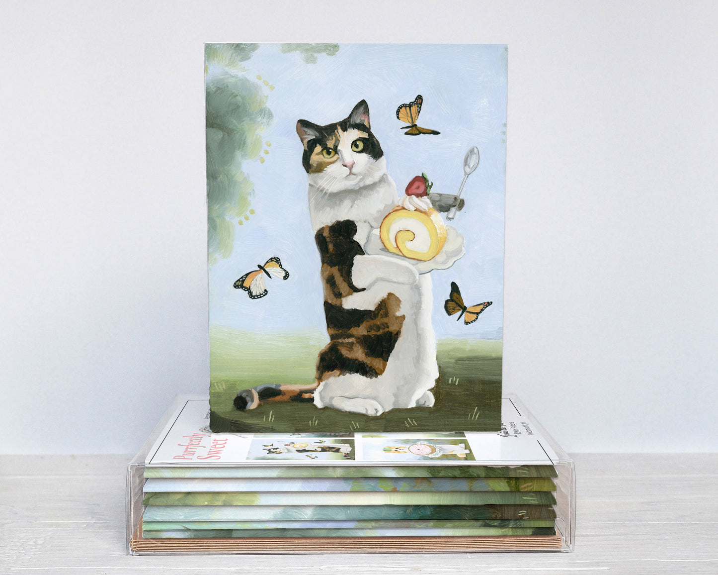 Cats and Sweets Box Set (6 Notecards)