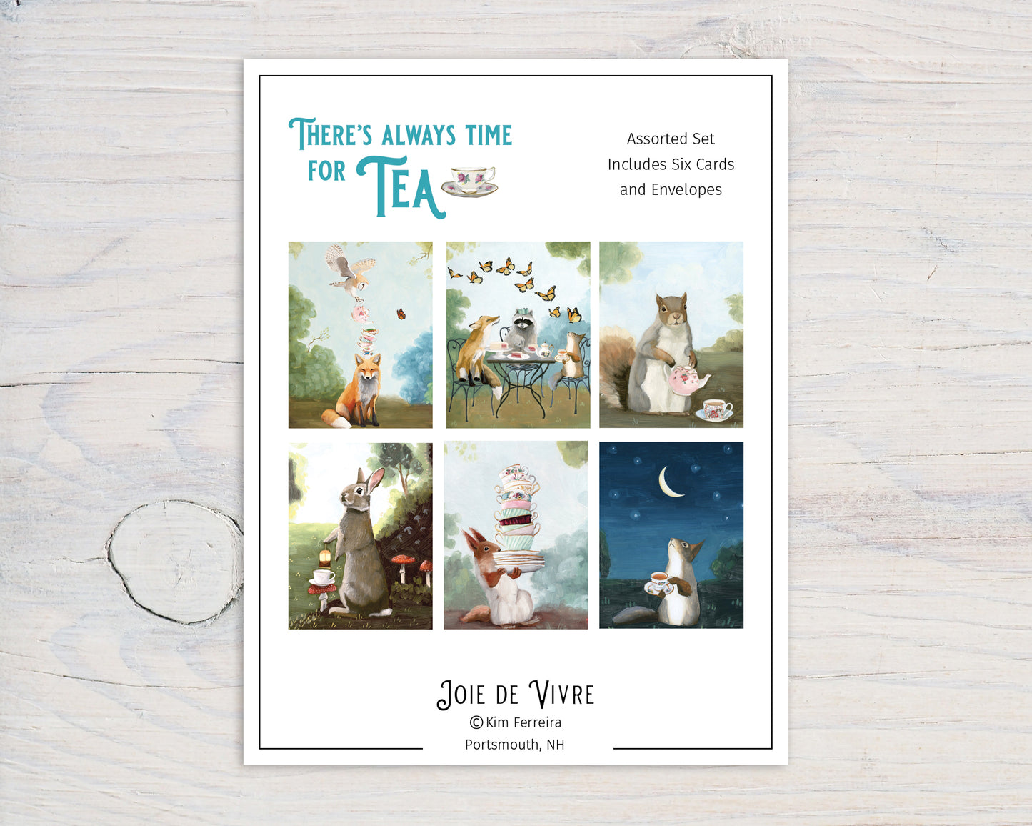Tea Time Box Set (6 Notecards)