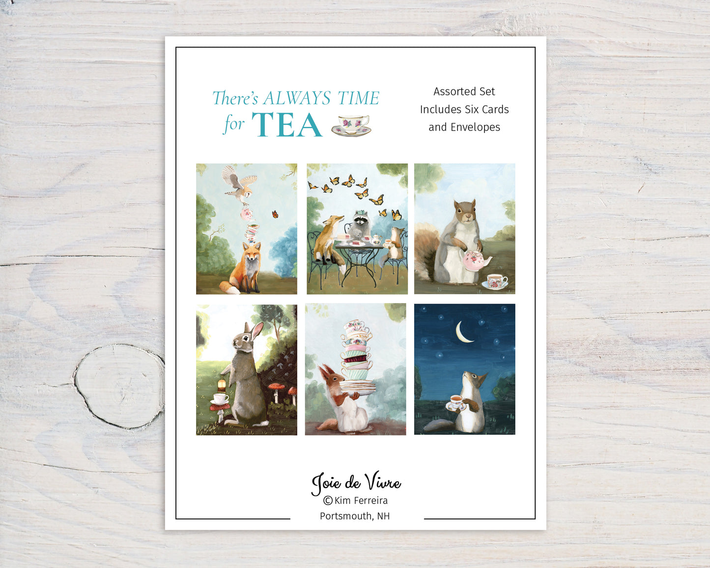 Tea Time Box Set (6 Notecards)