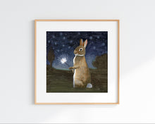 Load image into Gallery viewer, Rabbit w/ Sparkler  - Art Print