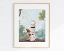 Load image into Gallery viewer, Squirrel at Teatime - Art Print